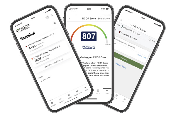 phone with account values