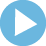 media blue play icon